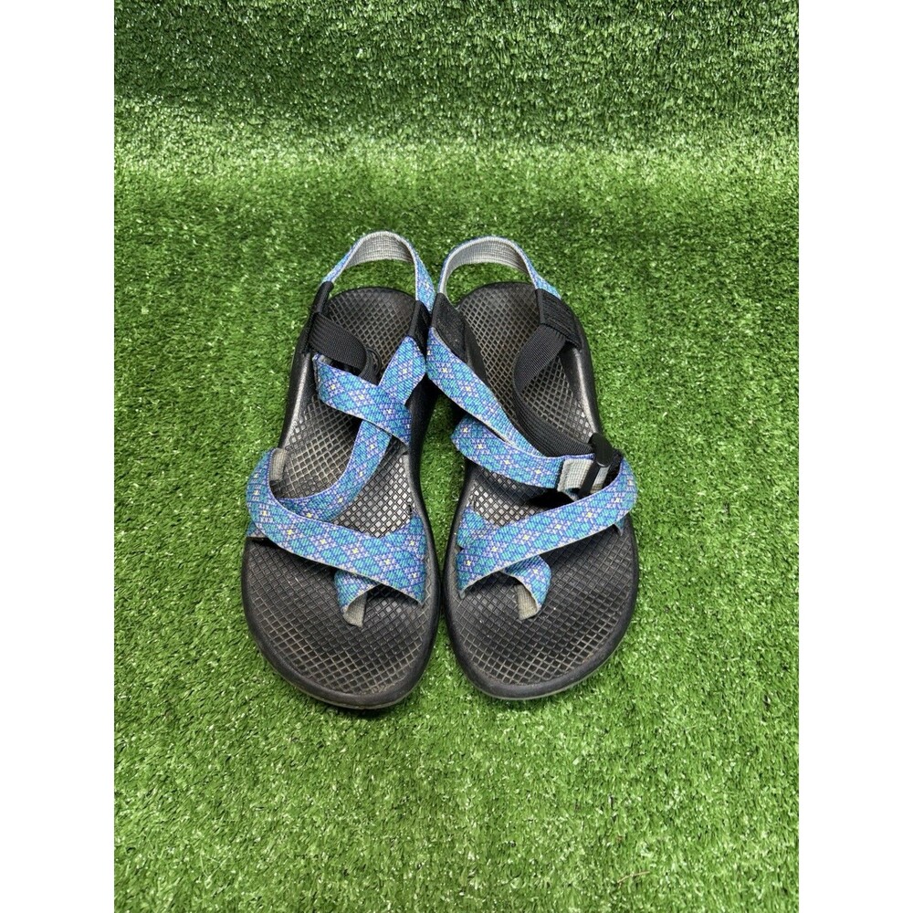 Chaco Women’s Size 8.0 Z2 Classic Sport Strappy Hiking Casual Sandals Blue